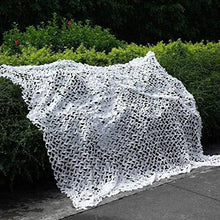 Tenda da Sole Mimetica Net,Camouflage Tela Netto,Tenda di Stoffa di 210D Oxford,Vele Ombreggiante Bianca,Rete Parasole Giardino,Rete Mimetica Per All'aperto,Copertura,Auto,Sfumature(4x6m/13x19.7ft)