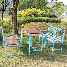 UWY Panchina da Giardino Panchina da Esterno in ghisa, panchina da Parco per Il Tempo Libero con Schienale e braccioli Sedia da Portico Resistente alle intemperie ， Cortile da Giardino Balcone T