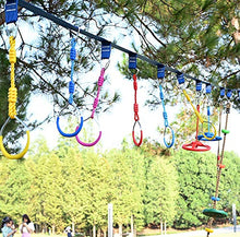 malyituk Corso di Arrampicata per Ragazzi, Corso di Arrampicata per Bambini, Kit Ninja Ring Rope Rope Ladder Climbing Cargo Network Ninjas Soldier Training Equipment Adulti e Bambini