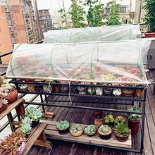 GDMING Serra Copertura Trasparente, Impermeabile Protezione Solare Robusto Giardino PE Pellicola in Plastica per Impianti Fiore Antigelo, Personalizzabile (Color : Chiaro, Size : 4x15m)