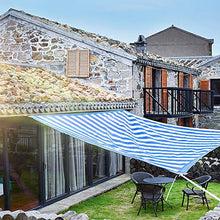 Paralume – Parasole per patio, schermo per balcone, patio, recinzione esterna, tessuto resistente per esterni, permeabile, bianco, 90 x 200 cm