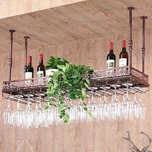 Portabottiglie portabottiglie da appendere, portabicchieri a calice rovesciato appendiabiti regolabile, adatto a più scene/Nero / 80 * 35cm