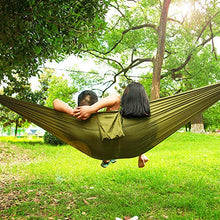 Vegena Amaca da Campeggio, 300 x 200 cm Amaca da Giardino, Amaca da Campeggio da Viaggio Ultraleggera Traspirante,Nylon da Paracadute ad Asciugatura Rapida, 2 x Moschettoni ,2 x Corde in Nylon