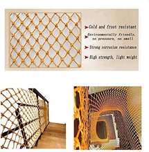 Protective net decoration / Sicurezza bambini Rail Net, Balcone anticaduta rete di nylon netto soffitto Climbing Net Net resistente all'usura Net anticorrosione Isolamento Decorative netto Stair prote