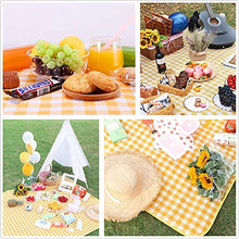 STKASE® Coperta da Picnic,Coperta Telo Picnic Impermeabile Grande Pieghevole Portable Tre Strati Picnic Stuoie per Spiaggia Campeggio Giardino, Cotone e PEVA,145 * 180CM