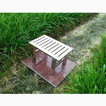Sgabelli da Bagno e Doccia Sgabello da Doccia Sgabello da Bagno Spesso in Acciaio Inossidabile Sgabello da casa portante 100 kg Sedia da Doccia Antiscivolo