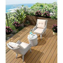 HLZY Tavolo in Vimini in Rattan mobili in Patio e Set Sedia, Tavolo da Giardino e sedie da Giardino del Patio a Colori del tè e sedie del Patio Conservatorio del caffè da caffè da Esterno
