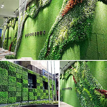 TTIK Artificiale per Balcone - Decorazioni della pianta da Parete Sfondo di Piante a Muro per Esterni per Balcone Giardino Recinto Matrimonio 40 × 60CM,E,8Pcs