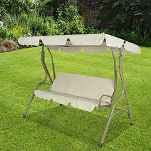 Oumefar Telo Parasole Rigido per Parasole Telo Parasole 210D Tessuto Oxford Doppio per Balcone familiare(Beige)