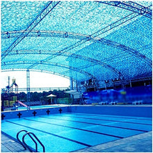 N / A Tessuto Maglia Mimetica Blu 3x4m Rete Mimetica Marina Militare 4x6m Tenda da Piscina Campeggio Giardino Cortile Serra Decorazione Ombrellone Caccia Tiro Decorazione Balcone 6x6m(Size:10x10m)