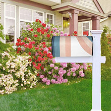 S Rainbow Unicamente progettato cassetta delle lettere magnetico copre la copertura della cassetta delle poste per giardino giardino giardino cantiere dimensioni standard 51x48 pollici