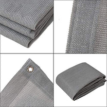 Rete ombreggiante Panno Leggero Sunblock con Gommini, Maglia da Sole Resistente al 90% Ai Raggi UV per Pergola Esterna, Grigio (Size : 2mX6m)