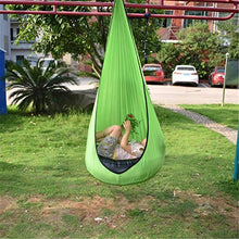 LFLDZ Hammocks, Home Child Hammock Sedia per Bambini Swing Pod Outdoor Interno Appeso Sedile Amaca Amici Arredi per Esterni