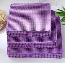 HYLX Cuscino Sedile, Cuscino Sedia, Cuscino Sgabello Rotondo, Cuscino Sedia Floreale Antiscivolo in Cotone Spesso, per Giardino, terrazza Esterna