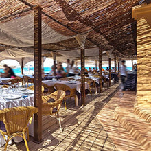 VERDELOOK Arella Cina in cannette Bamboo pelato, 2x5 m, bambù per recinzioni e Decorazioni