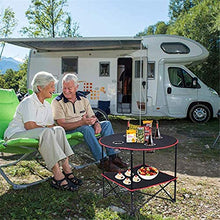 CASTOR Tavolo da Picnic all'aperto Tavolo da Campeggio Pieghevole Tavolo da Picnic all'aperto con 4 portabicchieri e Borsa da Trasporto per Picnic, Barbecue, Viaggi, Pesca, Spiaggia BBQ Party Table