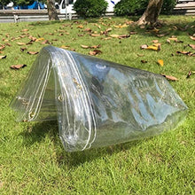 GYYARSX Teloni Trasparente Telone PVC Trasparente Addensare Telo di Copertura, Idratante Isolamento Copertura di Protezione dal Gelo delle Piante, con Asola in Metallo, 25 Dimensioni