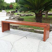 GaoF Panchina da Giardino in Legno massello Panchina da Giardino per Il Tempo Libero, panchine da Cortile Resistenti alle intemperie, panchine Decorative 2-4 posti per portici e