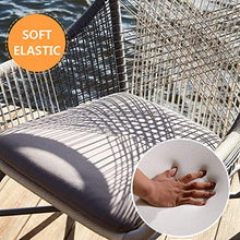 Set di Mobili da Giardino per Esterni, Set di Conversazioni Modulari da Giardino in 3 Pezzi Set di Sedute in Vimini in Rattan Divano con Sedia Singola Tavolino Poggiapiedi