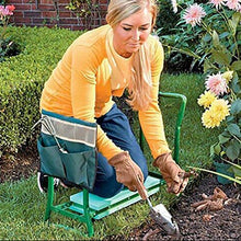 Panca Per Ginocchia Per Giardinaggio Sgabello Da Giardino Pieghevole Cuscino Per Ginocchia Sedile Pieghevole Pieghevole Panca Da Giardino Panca Per Ginocchia Con Tasca Organizer-Banc Genoux avec Poche