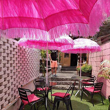 Ombrellone di Simulazione All'aperto, Ombrellone di Paglia di Simulazione, Ombrellone di Simulazione del Colore, Ombrellone da Giardino con Dispositivo di Inclinazione, Ombrellone Hawaiano