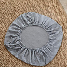Suuki Copri Seduta per Divano,Coprisedili per Divano/Divano Elastico 1/2/3/4 posti,Fodera per Cuscino Antiscivolo per Ufficio/Negozio/Studio,Protezione per mobili-Grigio Scuro_1 Posto Grande