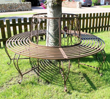 Panca Rotonda in Metallo Panca 120749 Panca-Suolo Panca-Seduta Panca da Giardino Diam. 160 cm Alt. 84 cm