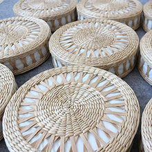 LTINN Paglia Fatta a Mano, Tatami e Cuscini per finestre a bovindo, Cuscini ispessiti per adorare la Meditazione del Buddha, Che Sono pratici e Facili da Pulire.