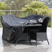 Impermeabile Copertura Rettangolare per Tavolo Sedie Set di Mobili da Giardino（325x 208x 58cm）