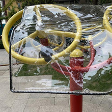 Telo Impermeabile Copertura Protezione QIANDA All'aperto PVC A Prova di Vento Tenere Caldo Baldacchino Metallo Occhiello, per Balcone Piscina, Distanza dei Fori 50 Cm (Color : A, Size : 1.5mx4m)
