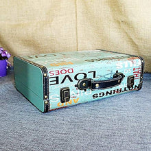 Vintage Style Tronco Keepsake, Memory Box Set di 3 epoca in legno in stile bagagli Tronco Petto con il bello modello, idea regalo for la mamma, la Festa della Mamma, Natale, compleanno, Toy Box access