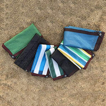 HLMBQ Rete Ombreggiante Telo Ombra Azzurro 2x1m,Frangisole Frangivista Resistente ai Raggi UV Tessuto Telone Ombreggiante Giardino recinzioni coperture