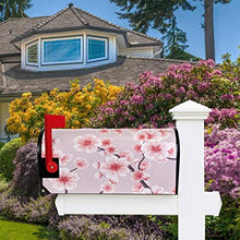 Fiori di ciliegio giapponesi Sakura Primavera Fiori Floreali Casella Postale Copre Magnetica Giardino Cantiere Decorazione Casa Dimensioni Standard 53,3 cm x 45,7 cm