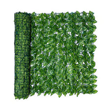 Schermatura con foglie artificiali, Paravento per balcone con foglie artificiali, Recinzione da giardino con protezione per la privacy e protezione anti-sbiadimento anti-UV per festa di matrimonio