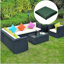 Tessuto Di Oxford Mobilio Per L'esterno Scudo Protettivo Rettangolare Verde Impermeabile Pioggia Neve Antivento Per Table Outdoor Sedie Forniture Da Giardino