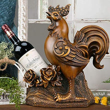 Bedom wallpaper Portabottiglie per Vino Statue Sculture Decorazioni per la casa Resina Portabottiglie per Vino Animali Artigianato Decorazione per scrivania da Ufficio Regali