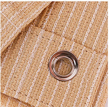 Frilivin Tenda Parasole in Rete per Proteggere la Privacy, Resistente al Calore, Protezione UV del 90%, per Gazebo, Patio, Giardino, Serra, fienile, Recinzione, Colore Beige (2x4m)