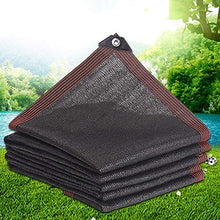 XIAOXIAO Rete ombreggiata Ombra Schermo Solare Spesso Criptato in Rete Schermo Succulento per Balcone per Tetto Schermo per Isolamento Termico per Auto Nero Multi Dimensioni (Size : 3x8m)