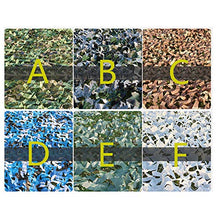 Rete Ombreggiante Maglia Parasole Rete Mimetica Camouflage net Oxford tessuto mimetico rete / camouflage cappuccio, adatto per la caccia alla foresta di campeggio nascosta campeggio camuffamento decor