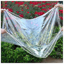 YYFANG Telone Telo Copertura,Trasparente, Copertura Vegetale, 400g / M², Protezione dal Calore E Telone in PVC Antivento, Telo in Plastica Antipioggia, per Balcone Esterno