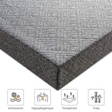 BedStory Topper Matrimoniale in Memory Foam da 7.5cm, 160x200, Materasso Topper con infuso di Carbone di Bambù, Coprimaterasso con rivestimento rimovibile e lavabile, Correttore Materasso antiacaro