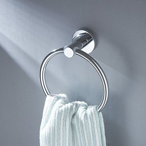 Portasciugamani semplice senza stampo bagno portasciugamani in acciaio inox portasciugamani anello portasciugamani anello portasciugamani in acciaio inox
