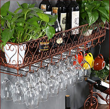 HTDZDX Mensola antiruggine per Vino, mensole, ristoranti, cucine, Nero, Bronzo (Color : Bronze, Size : 80 * 25cm)
