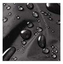 LJWLZFVT mobili da Esterno, copridivano ad Angolo, copridivano da Tavolo, Antipolvere, （320x320x80cm） Copertura Mobili Giardino Impermeabile-Nero 300x300x98cm