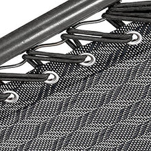 Zero Gravity Elastici Corda, 4 Pezzi Chair Universale Cordini di Ricambio per Sedie Pieghevoli, Sedia Relax, Sedia Lunga da Giardino Inclinabile - Nero