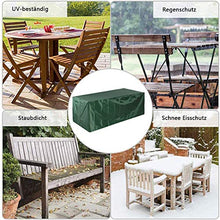 Apofly Giardino di Copertura di Mobili di Protezione Esterna di Copertura di Mobili Heavy Duty Rettangolare in Poliestere Green Patio Table Covers Meteo Impermeabile Resistente per Outdoor Patio