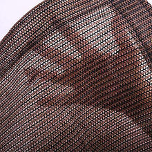 ZX-tarps ZXZIXI Ombra Reticolato Panno tonalità Marrone Sunblock Blocco UV al 95% Shade Fabric Tasteless Traspirante attività All'aperto HDPE (Color : Brown, Size : 2X5M)