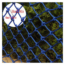 WaiMin La Rete Protettiva Blu della Rete del soffitto della Rete di Protezione della Rete di Protezione della ringhiera della ringhiera dei Bambini può Essere Personalizzata (Size : 1x4m)