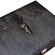 Cigar Box, Portable Cigar Box Idratante Cigar Box Foderato di Legno di Cedro può Essere Caricato con 20 Black Alta qualità (Size : 27.8x20.4x5.8cm)