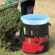 YYRL Secchiello Multiuso da Giardino Secchiello da Giardino Organizer Porta Attrezzi da Giardinaggio 42 Tasche